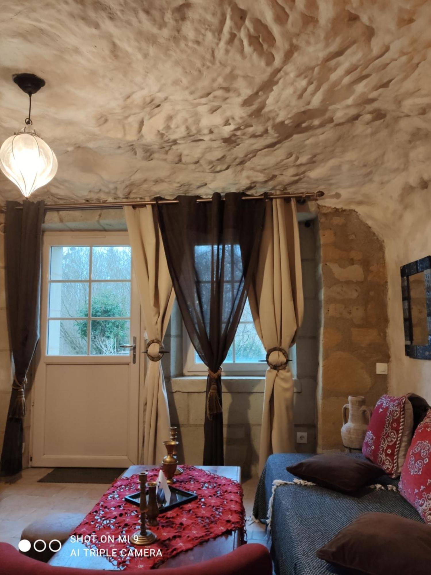 Bed and Breakfast Troglodelice Azay-le-Rideau Exterior foto