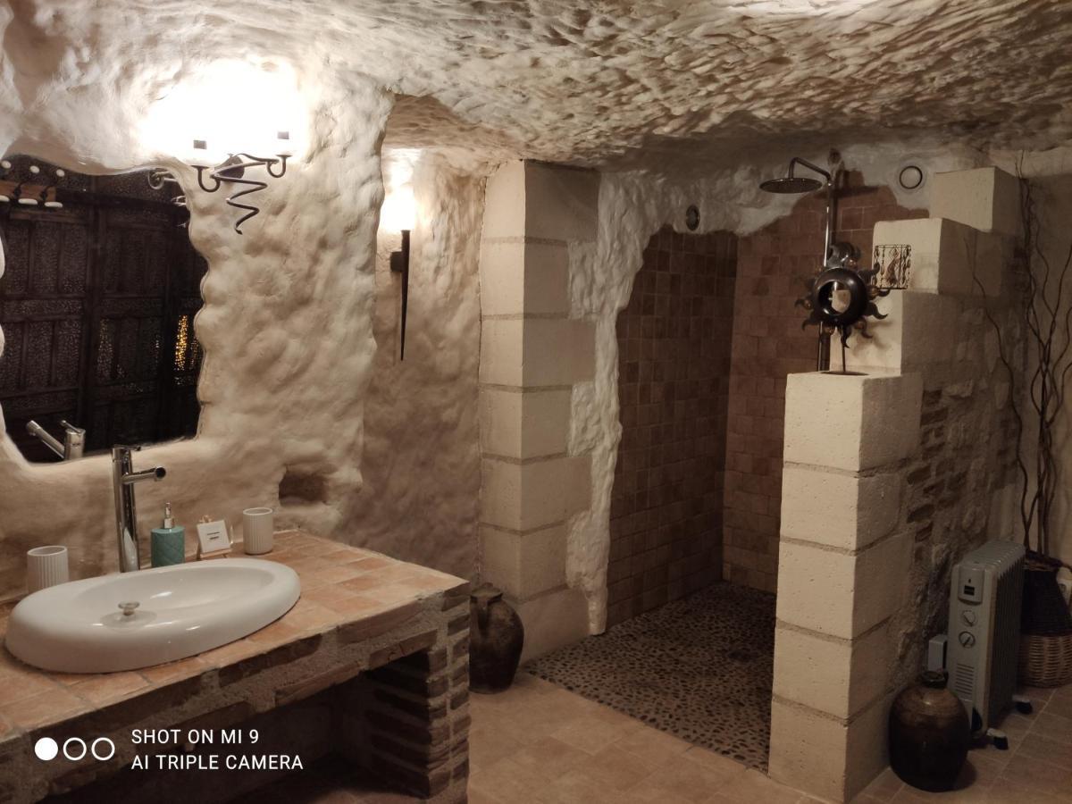 Bed and Breakfast Troglodelice Azay-le-Rideau Exterior foto