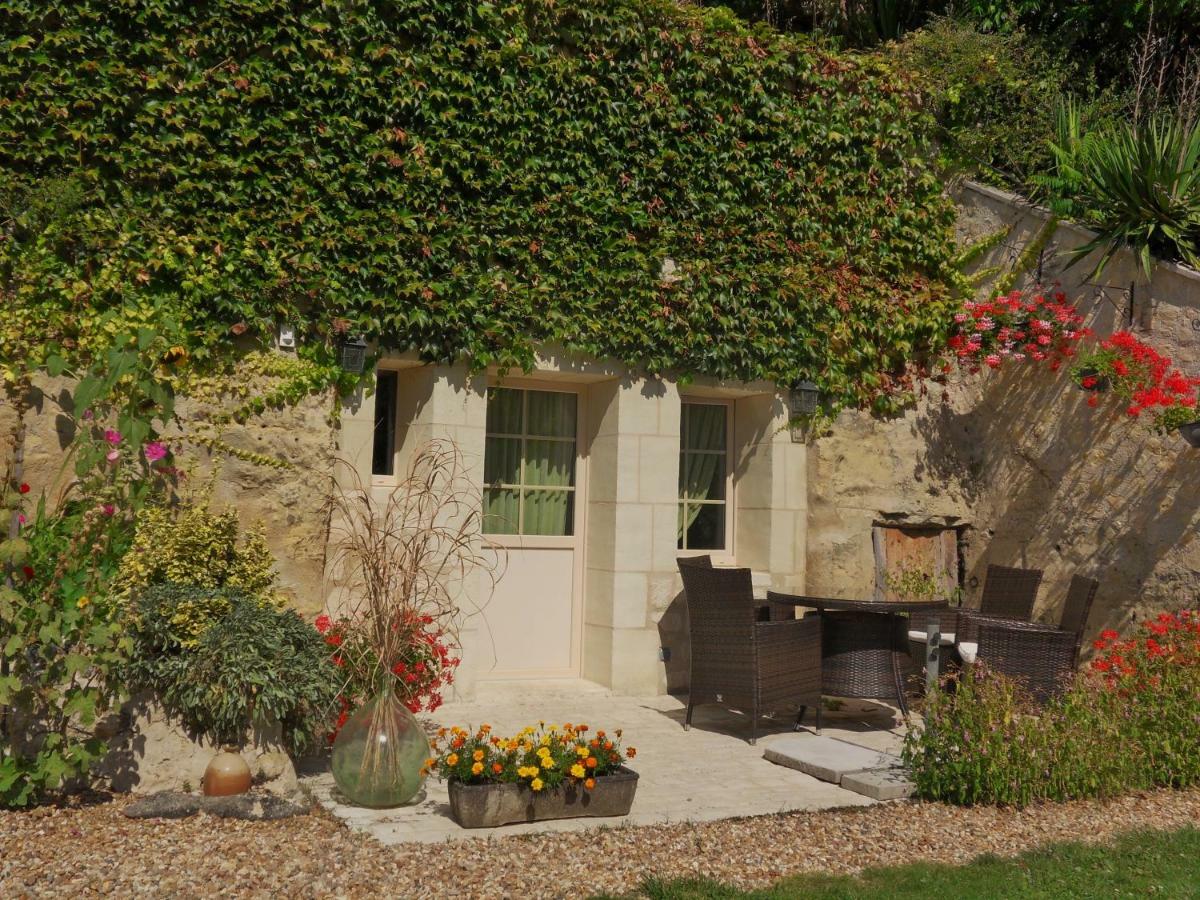 Bed and Breakfast Troglodelice Azay-le-Rideau Exterior foto