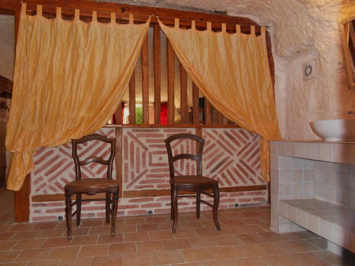 Bed and Breakfast Troglodelice Azay-le-Rideau Exterior foto