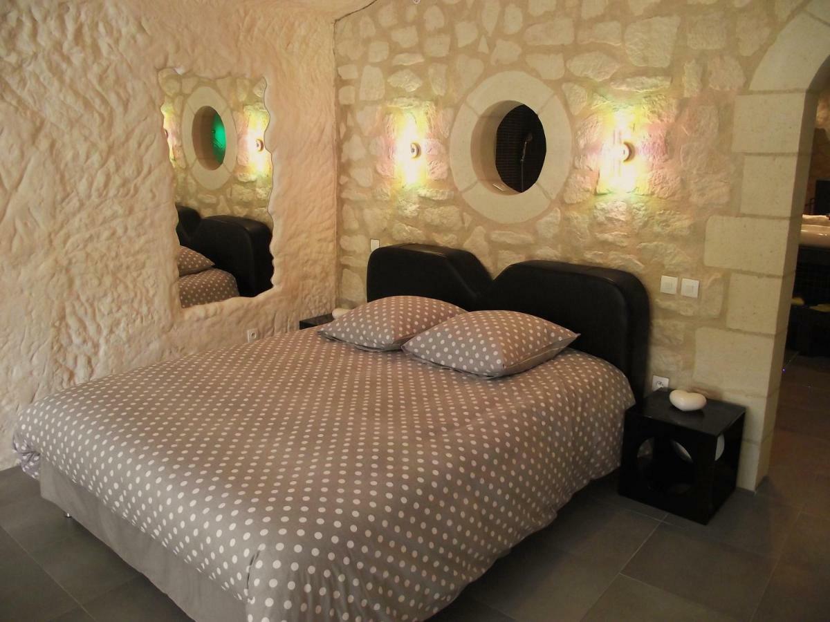 Bed and Breakfast Troglodelice Azay-le-Rideau Exterior foto