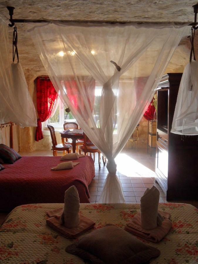 Bed and Breakfast Troglodelice Azay-le-Rideau Exterior foto