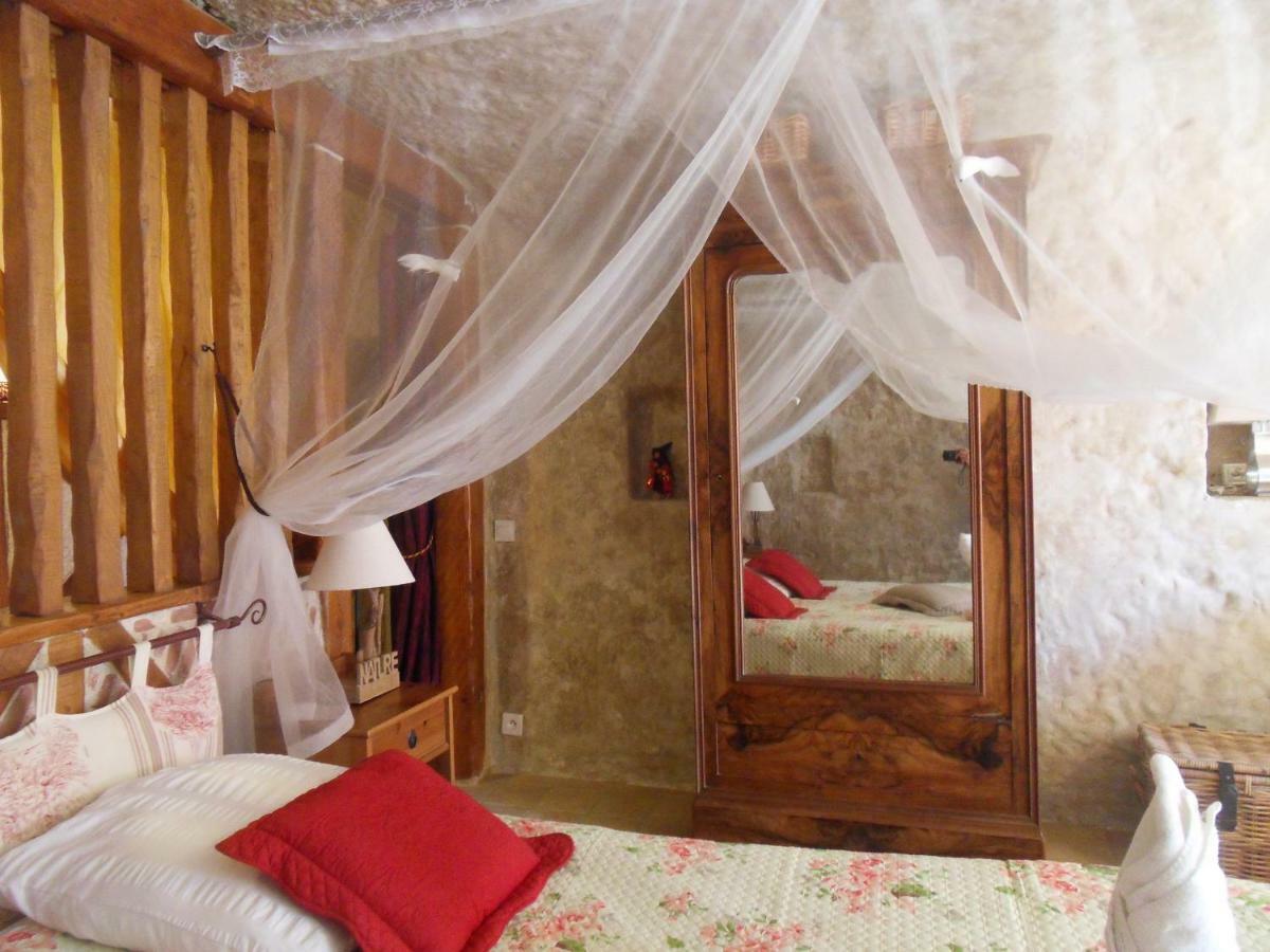 Bed and Breakfast Troglodelice Azay-le-Rideau Exterior foto