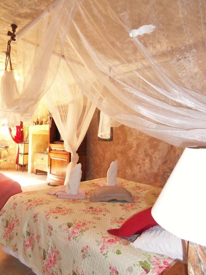 Bed and Breakfast Troglodelice Azay-le-Rideau Exterior foto