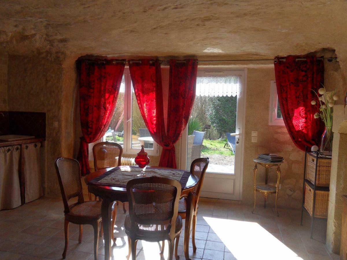 Bed and Breakfast Troglodelice Azay-le-Rideau Exterior foto