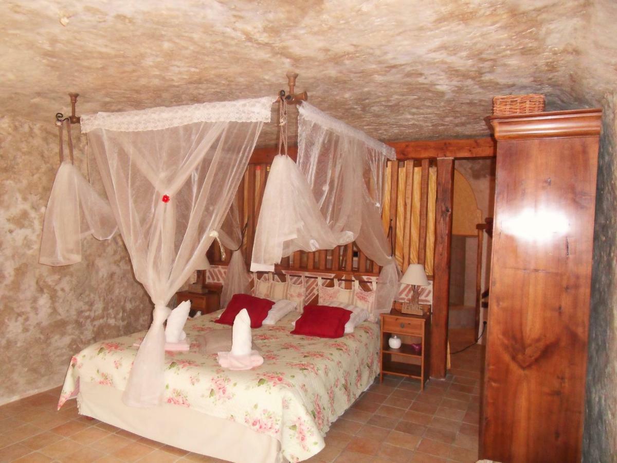 Bed and Breakfast Troglodelice Azay-le-Rideau Exterior foto